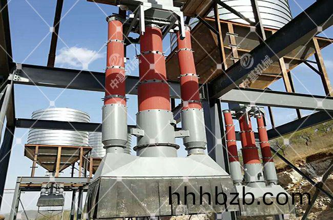 骨料卸料散(san)裝機案例