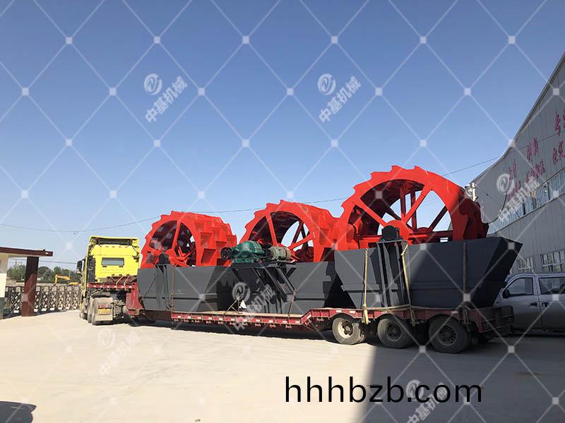 水洗沙設備流(liu)程與原理