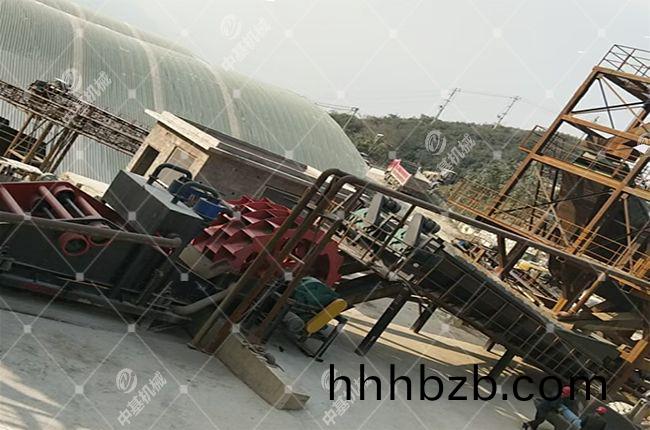 輪式洗砂機